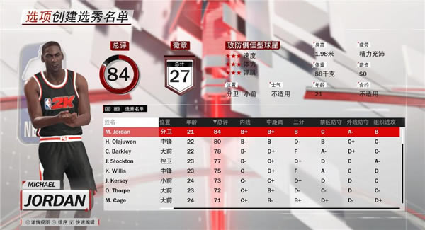 NBA2K18ѡ������_NBA2K18��������ѡ������+�ٷ���������-���ĵ���