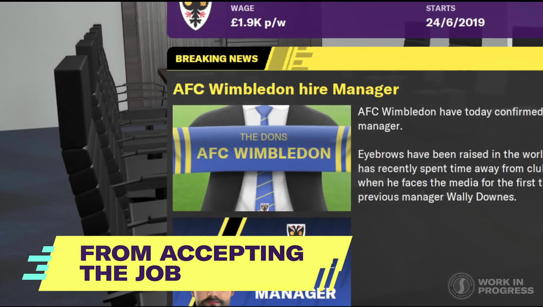 《FM足球经理2020学习版》特色玩法