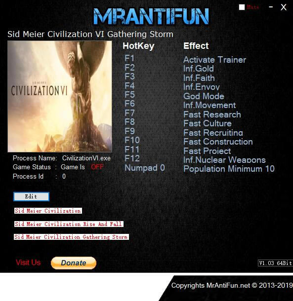 ����6�޸���1.0.0.314_����6�����Ʊ��ʮ�����޸��� v1.0.0.314 MrAntiFun��-���ĵ���