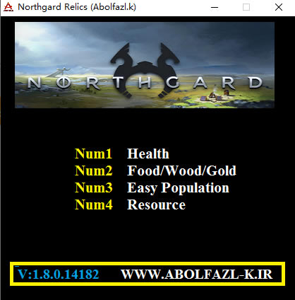 Northgard�޸���_Northgard�����޸��� v1.8.0.14182 ������Ӱ��-���ĵ���