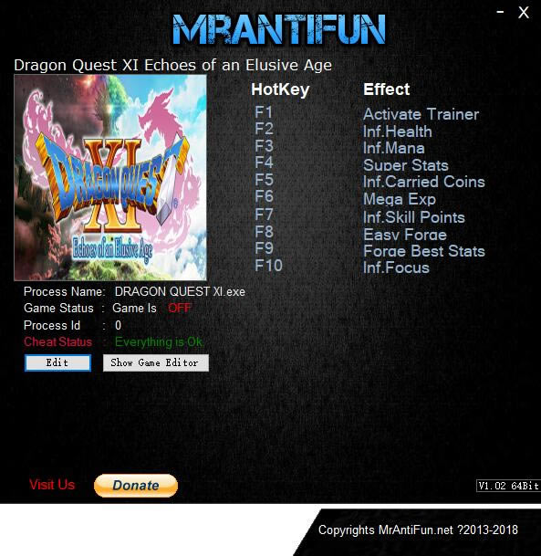 ���߶�����11PC���޸���_���߶�����11��׷Ѱ��ȥ��ʱ������޸��� v1.0 MrAntiFun��-���ĵ���
