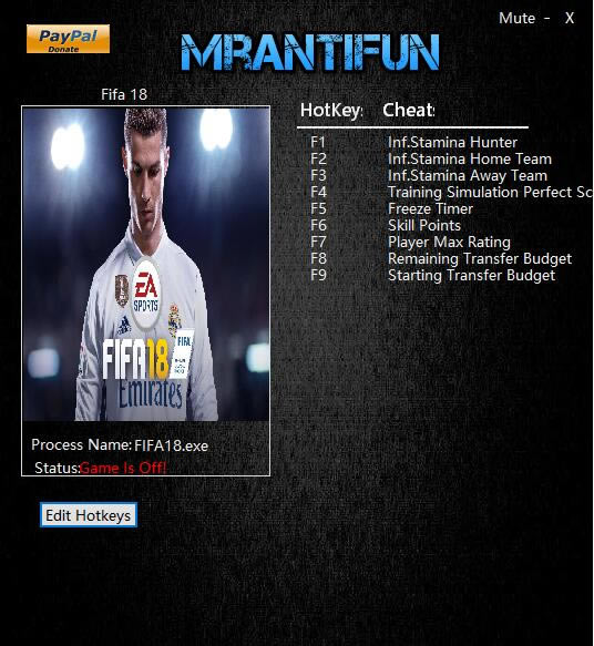 FIFA 18�޸���_FIFA 18�����޸��� V10.01 MrAntiFun��-���ĵ���
