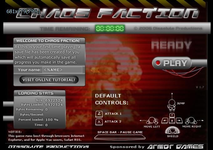 ��y��(Chaos Faction)�Α�վ