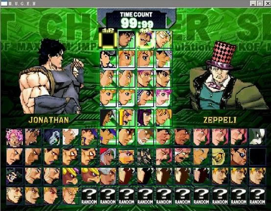 JoJoðMUGENϷ
