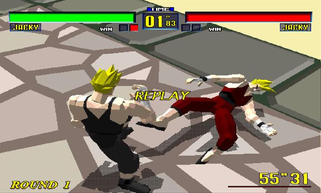 VR��ʿ(Virtua Fighter)PC��X��֙C�Α�
