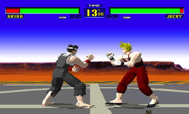 VR��ʿ(Virtua Fighter)PC��X��֙C�Α�