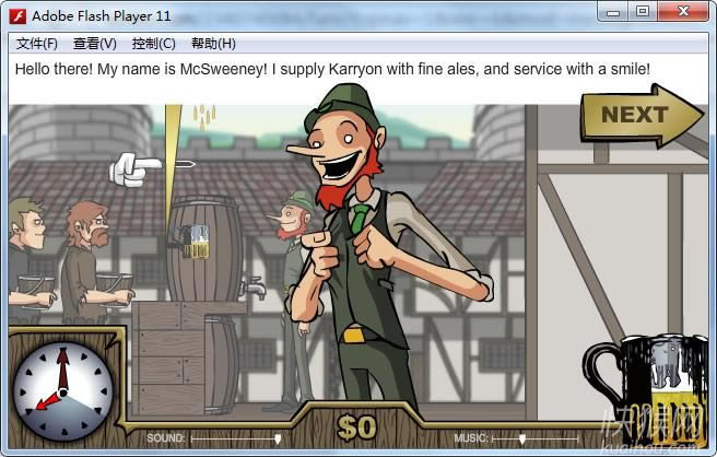 ��ӪС��ƹ�(Larry Doug-Out!)��Ϸ