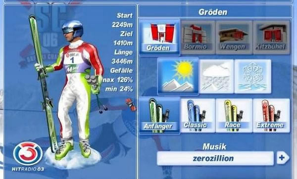 滑雪挑战赛2006游戏本站