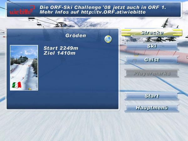 滑雪挑战赛2008游戏本站