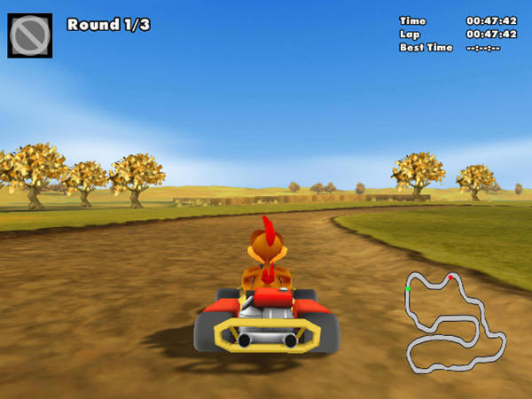 疯狂小鸡赛车2游戏本站