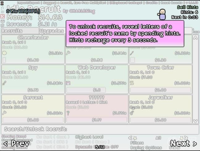 �޾��й�(Idle-Recruit)��Ϸ��վ