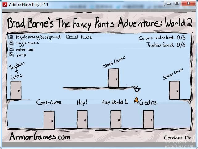 ��ͷð�գ��ڶ�����(The Fancy Pants Adventure��world 2)��Ϸ