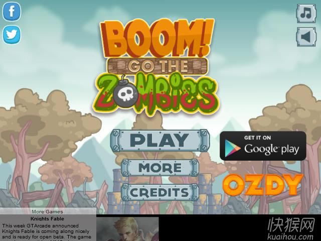 轰炸僵尸(Boom Go The Zombies)游戏本站