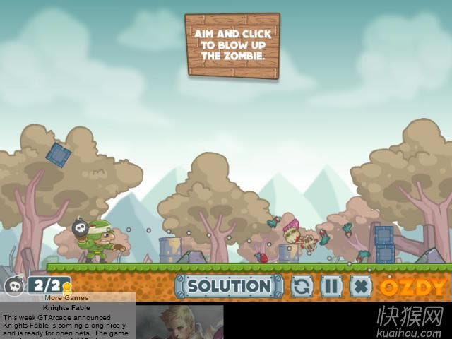 轰炸僵尸(Boom Go The Zombies)游戏本站