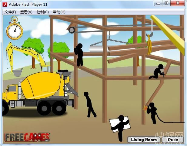 ������������أ�Stickman Death Construction����Ϸ