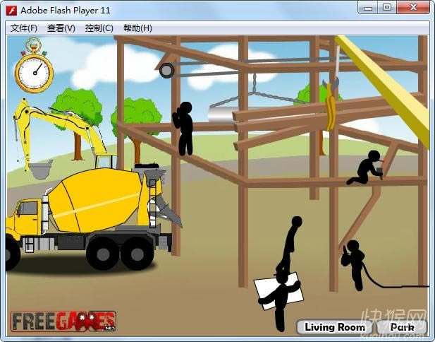 火柴人死亡工地(Stickman Death Construction)游戏本站