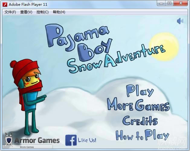 睡衣男孩雪地冒险游戏本站