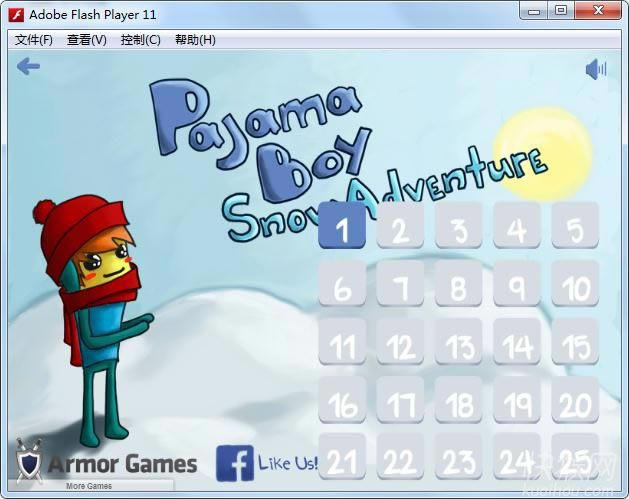 睡衣男孩雪地冒险游戏本站