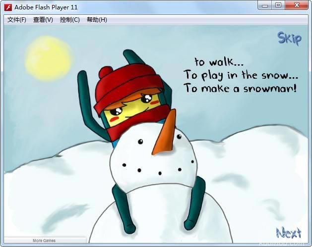 睡衣男孩雪地冒险游戏本站