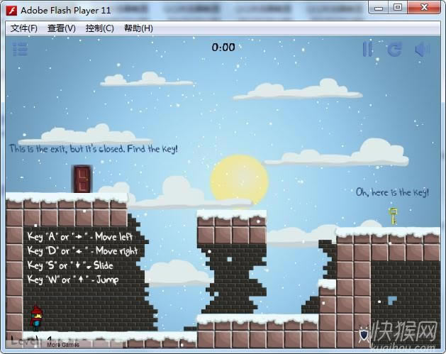 睡衣男孩雪地冒险游戏本站