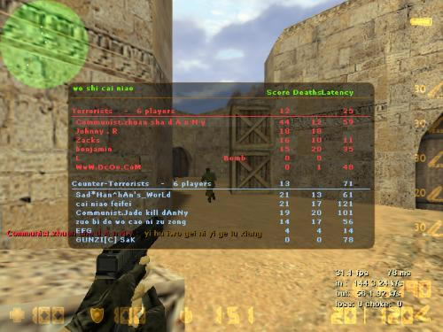 反恐精英 CS1.6 v48 6153 官方游戏破解版游戏本站