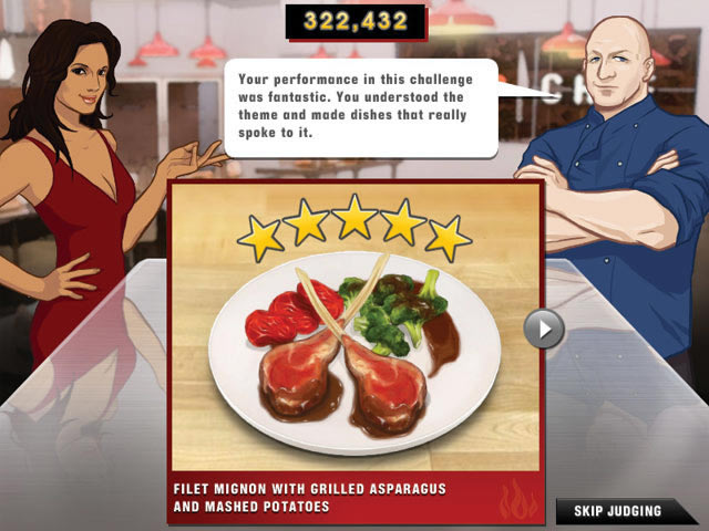 �������ɷ��ӵ�ģ����Ϸ-������ʦ����(Top Chef)��ɫ�ƽ��