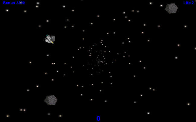 ���ȵ������Ϸ-����ײ����������(Asteroids 2005)��ɫӲ�̰�