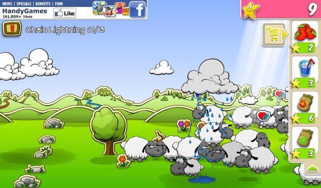 �ƺ�����Ĺ�������-Clouds & Sheep(�ƺ�����Ĺ��µ�����ʽ��(��������С����))����