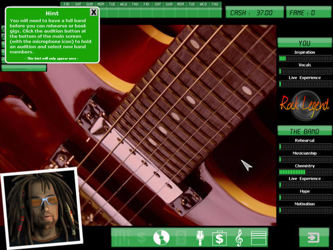 ��Ӫ���ֵ�ģ����Ϸ-����������ҡ����˵����(KudosRockLegend)��ɫ������