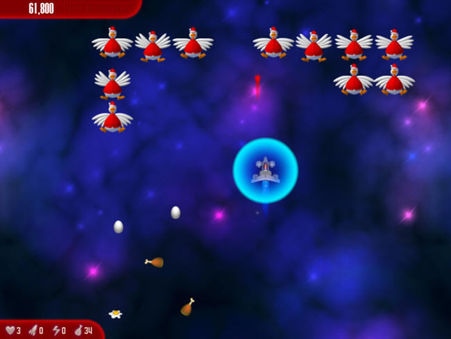 ������Ȥ�������Ϸ-С���󱩶�3ʥ��������(Chicken Invaders 3 Christmas Edition)����Ӳ�̰�