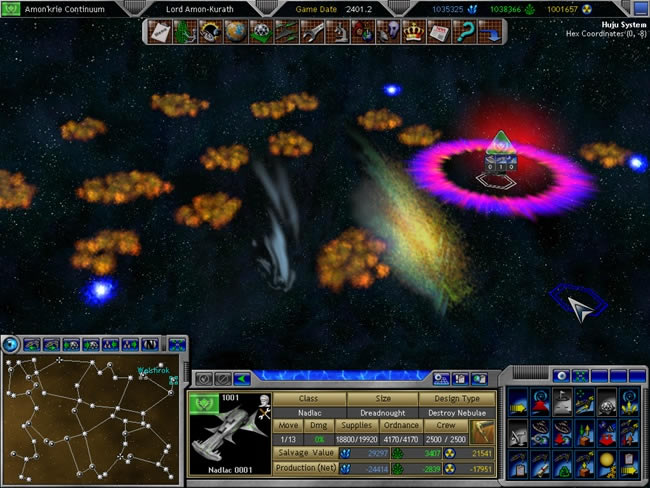 ���ռ������Ϸ��ߵ�һ���¸߶�-̫�յ۹�5����(Space Empires V)�������ĺ���Ӳ�̰�